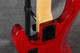 Jackson JS3QM Concert Active Bass - Flamed Red - 2nd Hand