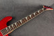Jackson JS3QM Concert Active Bass - Flamed Red - 2nd Hand