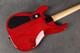 Jackson JS3QM Concert Active Bass - Flamed Red - 2nd Hand