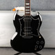 Gibson SG Standard HP 2016 - Ebony - Hard Case - 2nd Hand Gibson SG Standard HP 2016 - Ebony - Hard Case - 2nd Hand