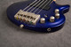 Cort Curbow 5 String Bass - Blue - 2nd Hand