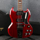 Epiphone SG Standard 61 Maestro Vibrola - Vintage Cherry - Hard Case - 2nd Hand (122055) Epiphone SG Standard 61 Maestro Vibrola - Vintage Cherry - Hard Case - 2nd Hand (122055)