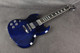 Gibson SG Standard HP - Left Handed - Cobalt Blue - Hard Case - 2nd Hand Gibson SG Standard HP - Left Handed - Cobalt Blue - Hard Case - 2nd Hand