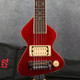 Erlewine Chiquita Travel Guitar - Red - Gig Bag - 2nd Hand Erlewine Chiquita Travel Guitar - Red - Gig Bag - 2nd Hand