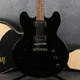 Gibson ES-335 Studio - Ebony - Hard Case - 2nd Hand Gibson ES-335 Studio - Ebony - Hard Case - 2nd Hand