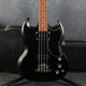 Gibson SG Standard Bass Faded -Worn Ebony - Hard Case - 2nd Hand