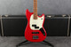 Fender Mustang PJ Bass - Torino Red - Hard Case - 2nd Hand