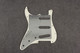 Fender 11-Hole Modern-Style Stratocaster S/S/S Pickguard - Parchment - 2nd Hand Fender 11-Hole Modern-Style Stratocaster S/S/S Pickguard - Parchment - 2nd Hand