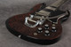 Gibson SG Special - Black - Custom Laser Top - Bigsby - Gig Bag - 2nd Hand Gibson SG Special - Black - Custom Laser Top - Bigsby - Gig Bag - 2nd Hand