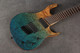 SubZero Generation Pro Fanned Fret 7-String Guitar - Ocean Fade - 2nd Hand