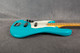 Fender Professional II Jazz Bass Left Handed - Miami Blue - Hard Case - 2nd Hand