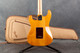 Fender American Deluxe Stratocaster HSS - Amber - Gig Bag - 2nd Hand Fender American Deluxe Stratocaster HSS - Amber - Gig Bag - 2nd Hand