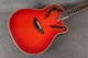 Ovation Custom Elite C2078AX - Red Tear Drop - Hard Case - 2nd Hand