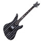 Schecter Synyster Gates Custom-S - Gloss Black w/Silver Pin Stripes