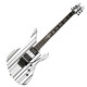 Schecter Synyster Gates Standard - Gloss White w/Black Pin Stripes Schecter Synyster Gates Standard - Gloss White w/Black Pin Stripes