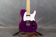 Unbranded Electric Guitar HS with G Bender - Purple Sparkle - 2nd Hand