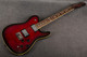 Fender Special Tele FMT HH - Modded - Black Cherry Sunburst - Bag - 2nd Hand Fender Special Tele FMT HH - Modded - Black Cherry Sunburst - Bag - 2nd Hand