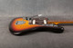 Fender JG-66 Jaguar Reissue Made in Japan Lefty - Sunburst - Case - 2nd Hand