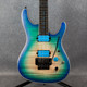 Ibanez Iron Label SIX6DFM-BCB - DiMarzio PAF Pro - Blue Space Burst - 2nd Hand
