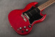Epiphone SG Classic Worn P-90 - Worn Cherry - 2nd Hand