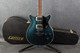 Gretsch G5222 Electromatic Double Jet BT - Jade Grey Metallic - Case - 2nd Hand