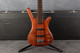 Warwick Corvette Standard Bubinga - Natural Transparent Satin - Case - 2nd Hand