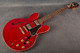 Epiphone Dot - Cherry - Gig Bag - 2nd Hand