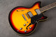 G4M San Francisco Semi Acoustic Guitar - Sunburst - Gig Bag - 2nd Hand