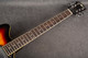 G4M San Francisco Semi Acoustic Guitar - Sunburst - Gig Bag - 2nd Hand