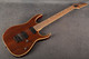 Ibanez Premium RG721RW-CNF - Charcoal Brown Flat - Case - 2nd Hand