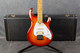 MusicMan Silhouette HSS - Amber Burst - Hard Case - 2nd Hand
