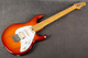 MusicMan Silhouette HSS - Amber Burst - Hard Case - 2nd Hand