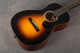 Eastman E10P Parlor Acoustic Guitar - Classic Sunburst - Hard Case - 2nd Hand