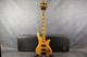 Schecter Stiletto Session 4 Fishman PUPs - Aged Natural Satin - Case - 2nd Hand
