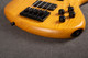 Schecter Stiletto Session 4 Fishman PUPs - Aged Natural Satin - Case - 2nd Hand