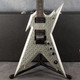 Dean Razorback 10k Commemorative Edition Silver/Diamond Plate - Case - 2nd Hand
