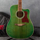 Westfield B220 CEQ Electro-Acoustic Guitar - Green - Gig Bag - 2nd Hand
