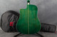 Westfield B220 CEQ Electro-Acoustic Guitar - Green - Gig Bag - 2nd Hand