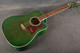 Westfield B220 CEQ Electro-Acoustic Guitar - Green - Gig Bag - 2nd Hand