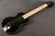 G Sharp Guitar OF-1 Oivin Fjeld Travel Guitar - Black - Gig Bag - 2nd Hand G Sharp Guitar OF-1 Oivin Fjeld Travel Guitar - Black - Gig Bag - 2nd Hand