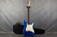 Fender USA Strat - AM Standard Body-AM Pro Neck - Chrome Blue - Case - 2nd Hand Fender USA Strat - AM Standard Body-AM Pro Neck - Chrome Blue - Case - 2nd Hand