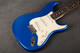 Fender USA Strat - AM Standard Body-AM Pro Neck - Chrome Blue - Case - 2nd Hand Fender USA Strat - AM Standard Body-AM Pro Neck - Chrome Blue - Case - 2nd Hand