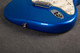 Fender USA Strat - AM Standard Body-AM Pro Neck - Chrome Blue - Case - 2nd Hand Fender USA Strat - AM Standard Body-AM Pro Neck - Chrome Blue - Case - 2nd Hand