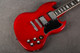 Harley Benton DC-580 CH Vintage Series - Cherry - 2nd Hand Harley Benton DC-580 CH Vintage Series - Cherry - 2nd Hand