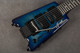 Steinberger Spirit GT-Pro "Quilt Top" Deluxe - Trans Blue - Hard Case - 2nd Hand