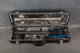 Steinberger Spirit GT-Pro "Quilt Top" Deluxe - Trans Blue - Hard Case - 2nd Hand