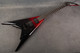 Jackson Phil Demmel Demmelition King V - Red Tide Fade - Hard Case - 2nd Hand