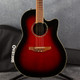 Ovation CC24 Celebrity Electro Acoustic - Ruby Red - Gig Bag - 2nd Hand