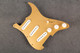 Fender Pre-Wired Strat Pickguard Custom Shop Fat 50s SSS Gold - Boxed - 2nd Hand Fender Pre-Wired Strat Pickguard Custom Shop Fat 50s SSS Gold - Boxed - 2nd Hand