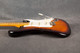 Fender Eric Johnson Thinline Stratocaster - 2-Colour Sunburst - Case - 2nd Hand